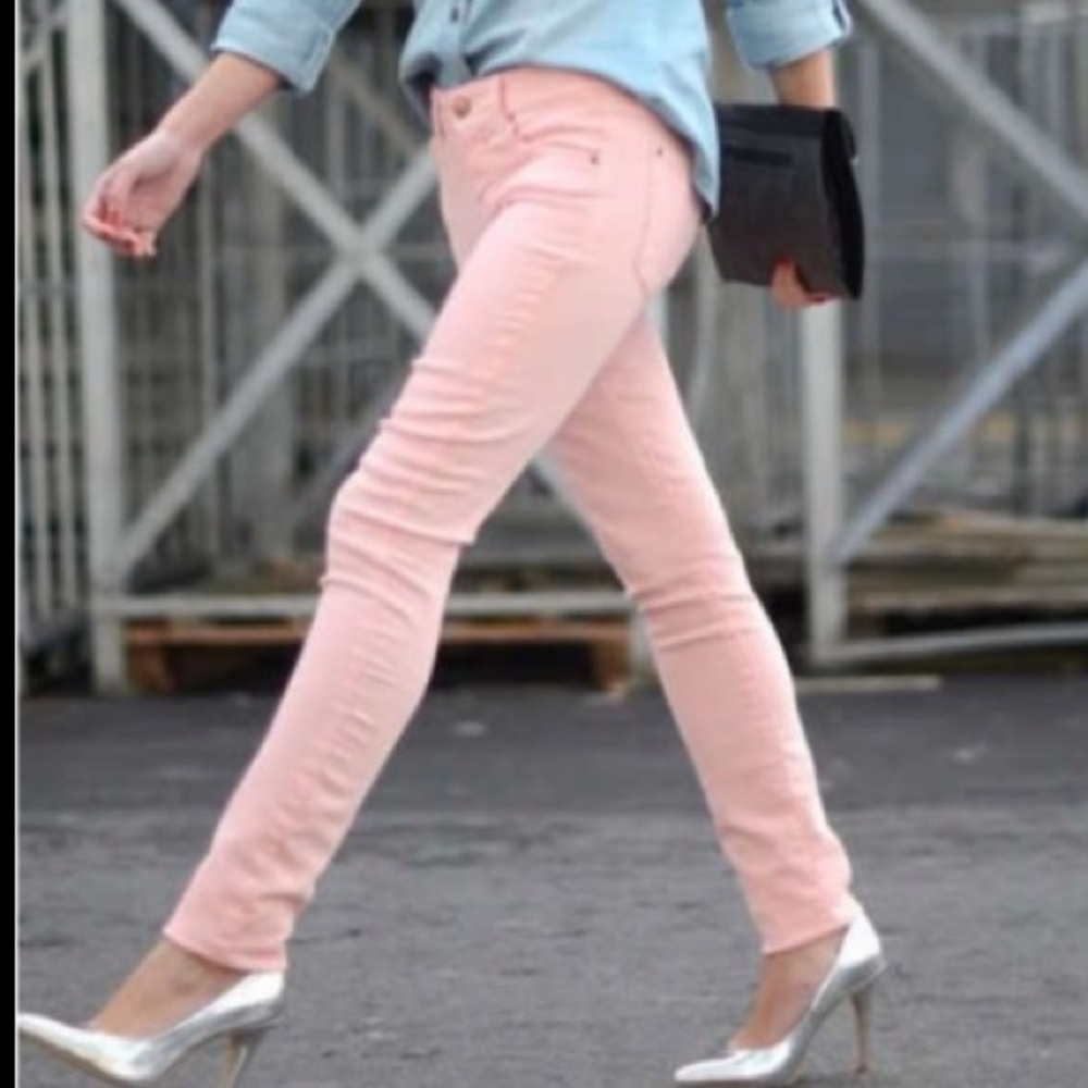 d. jeans Pink Skinny Women's Jeans